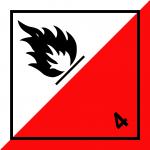 sign keywords :  burn chemical chemicals combustable combustion fires flame flames hazard hazardous hazards hazmat hazzard liable red spontaneous substances white